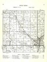 Great Bend Township, Windom, String Lakes, Des Moines River, Cottonwood County 1954